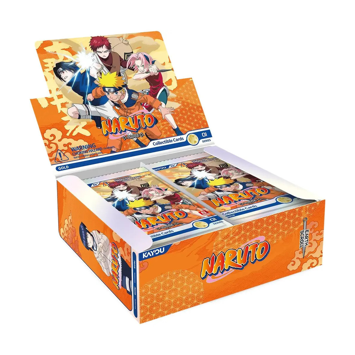 Naruto - Smriti Collectible Card -Earth Scroll - 001B-Foil (