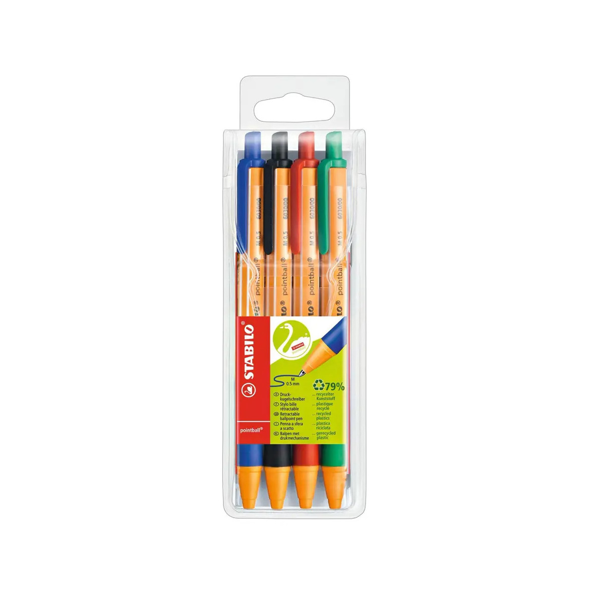 STABILO pointball 4er Etui
