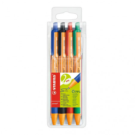 STABILO pointball 4er Etui