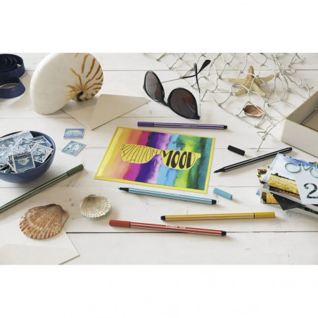 STABILO Pen 68 ColorParade ant/hellblau