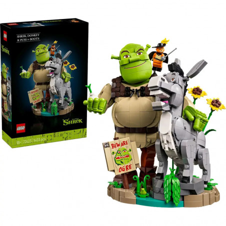 Shrek, Esel und Der Gestiefelte Kater