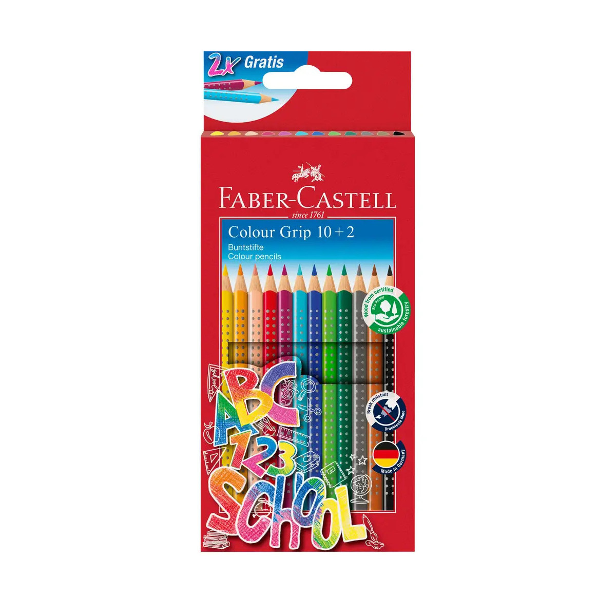 Buntstift Colour Grip Promotionetui 10+2