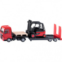 MAN Lkw mit Linde Gabelstapler