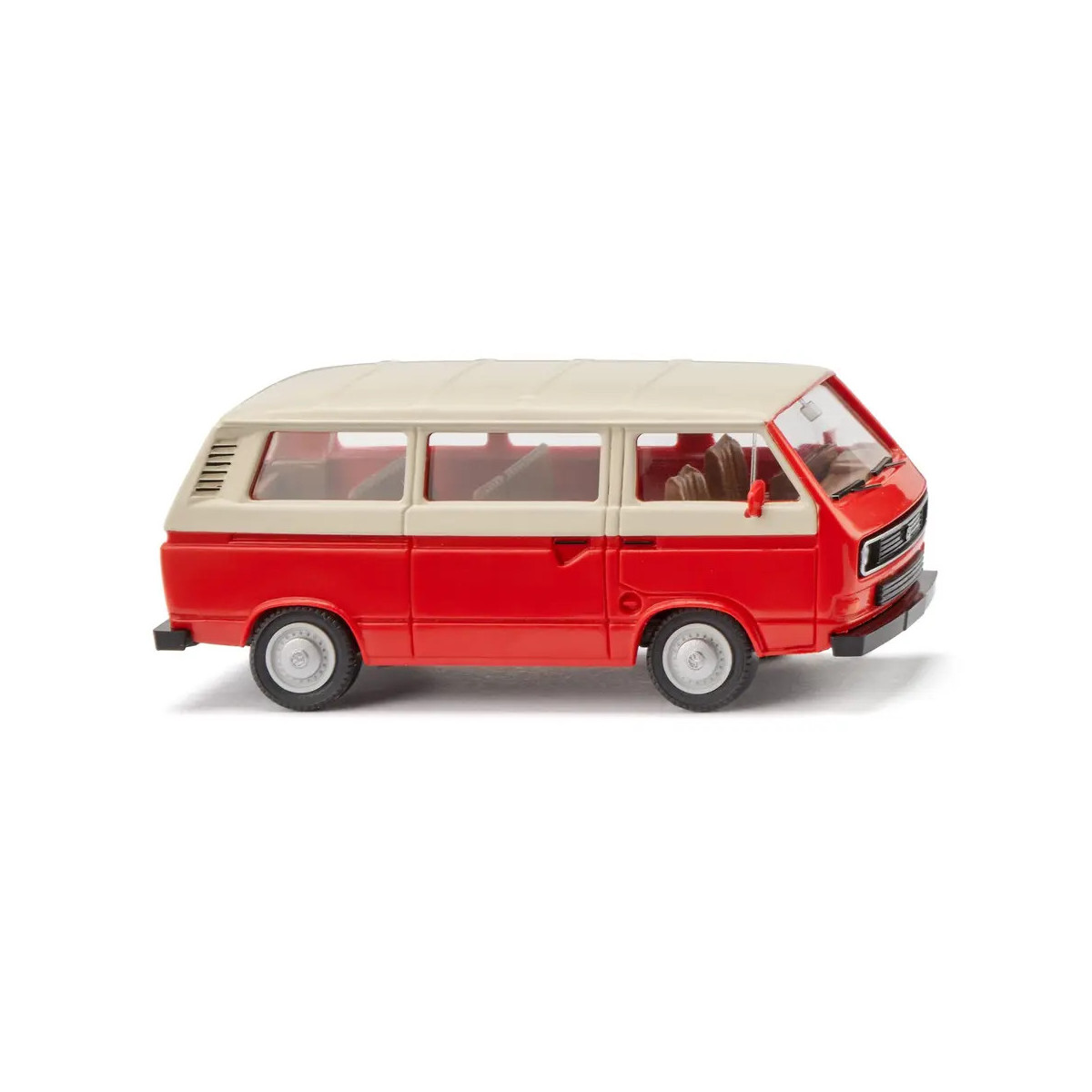 Wiking - VW T3 Bus - rot/hellelfenbein