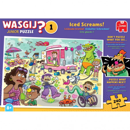 Wasgij Junior 1 - Eiskalter Schrecken! (240 Teile)