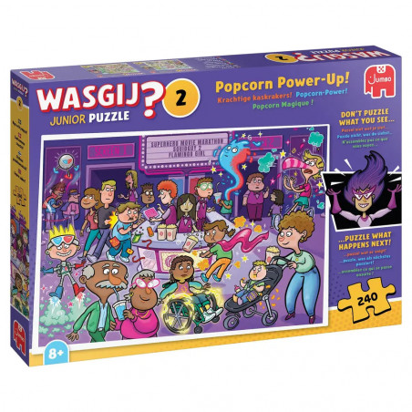 Wasgij Junior 2 - Popcorn-Power! (240 Teile)