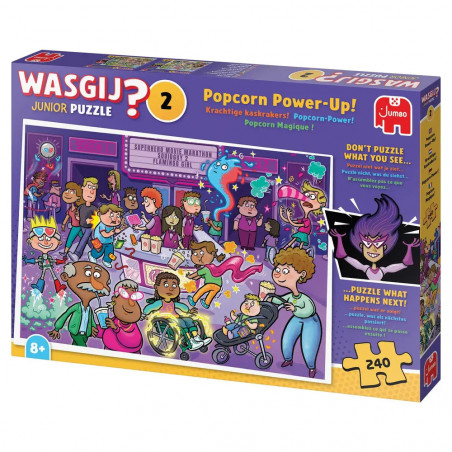 Wasgij Junior 2 - Popcorn-Power! (240 Teile)