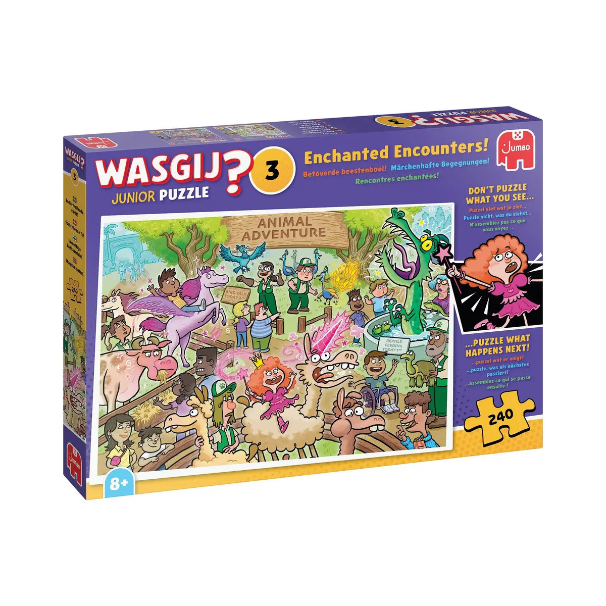 Wasgij Junior 3 - Märchenhafte Begegnungen! (240 Teile)