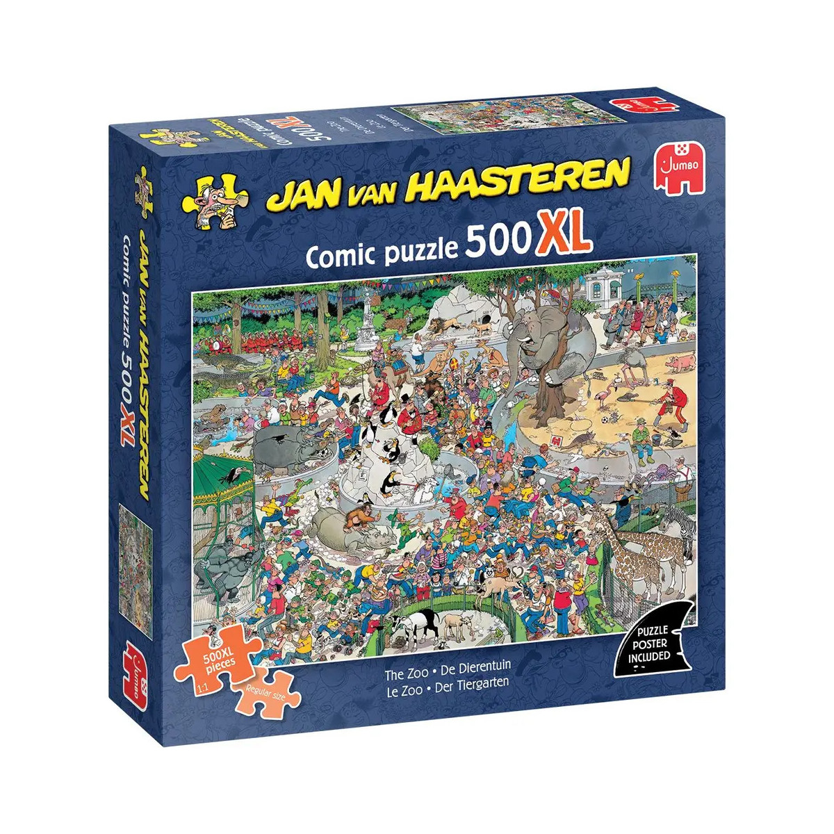 Jan van Haasteren - 500XL - Der Tiergarten