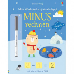 Mein Wisch-und-weg-Vorschulspaß: Minus rechnen
