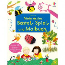 Erstes Bastel, Spiel und malbuch