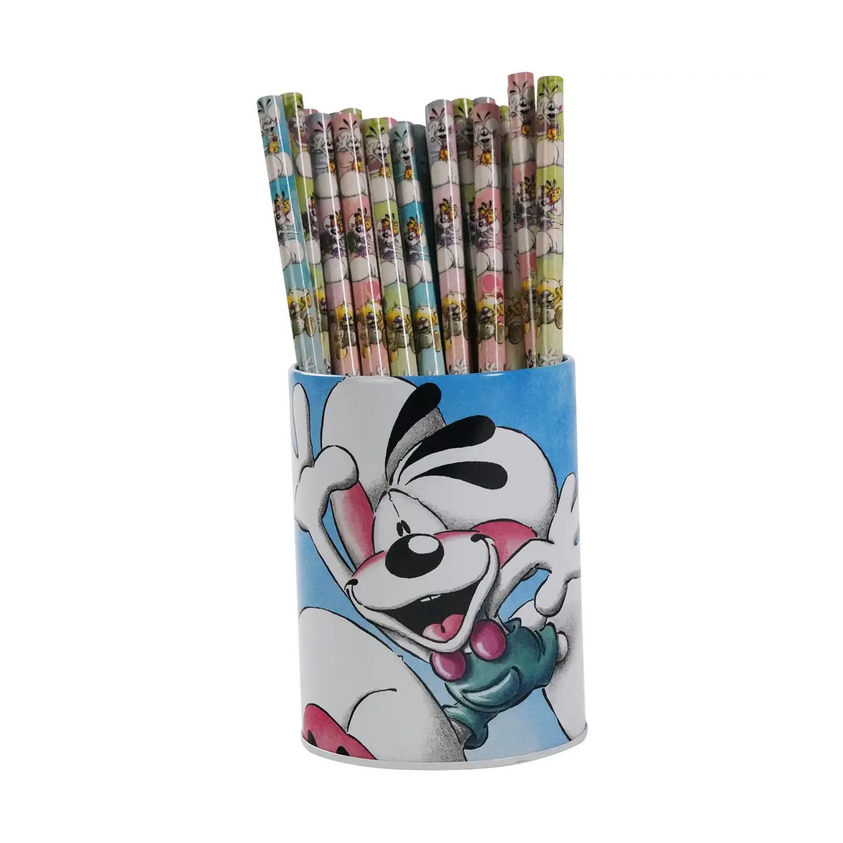 Diddl Bleistift (25tlg Set aus 24 Bleistiften und 1 Becher)