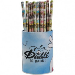 Diddl Bleistift (25tlg Set aus 24 Bleistiften und 1 Becher)