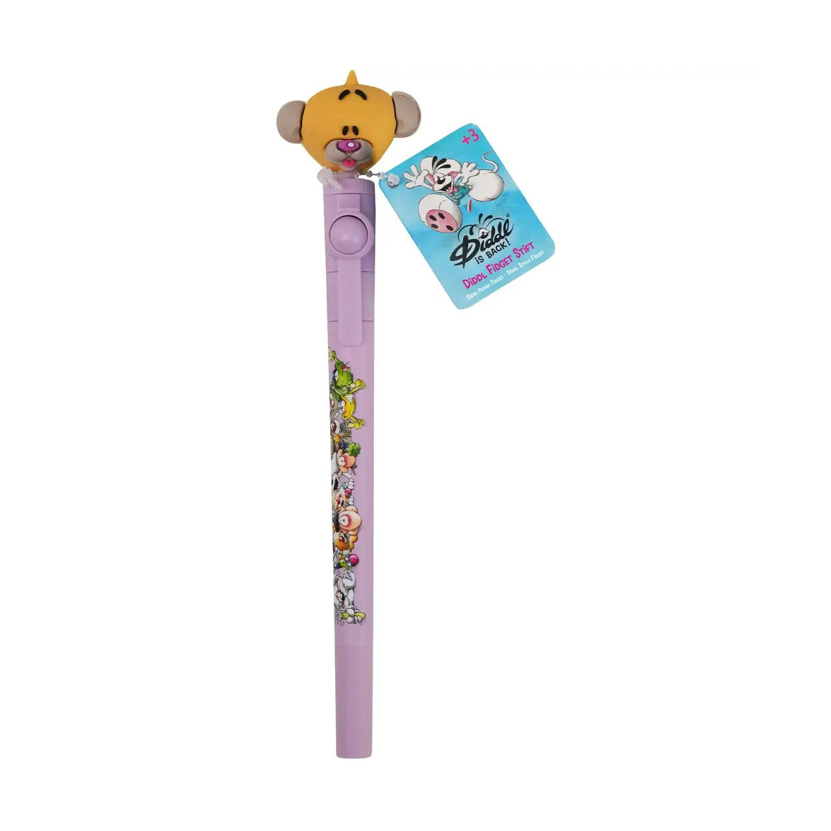Diddl Fidget-Stift, Pimboli lila - K1
