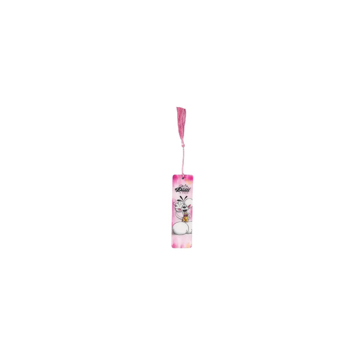 Diddl 3D-Optik-Lesezeichen - Rosa Diddl