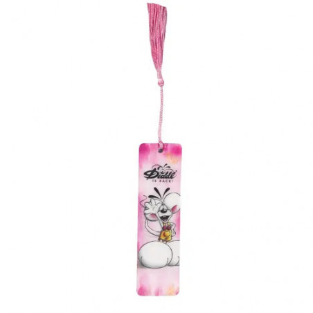 Diddl 3D-Optik-Lesezeichen - Rosa Diddl