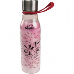 Diddl Trinkflasche mit Trageschlaufe - Rot