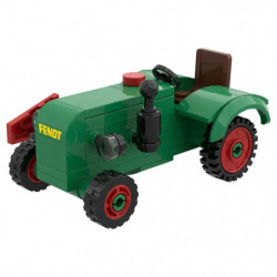 Bausteinsatz Brixies Plus Fendt Dieselross F28 mit Mähbalken