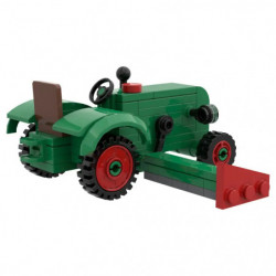 Bausteinsatz Brixies Plus Fendt Dieselross F28 mit Mähbalken