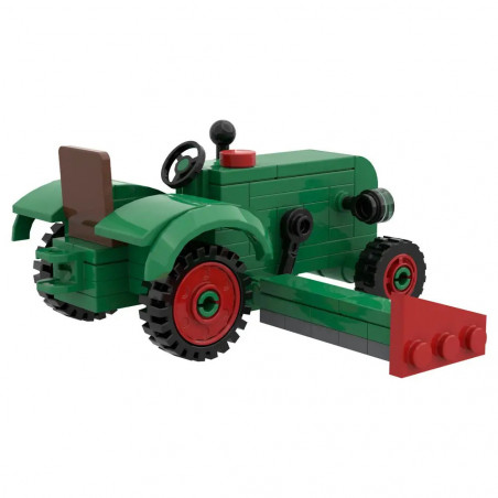 Bausteinsatz Brixies Plus Fendt Dieselross F28 mit Mähbalken