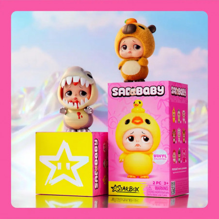 Sammelfigur Sad Baby Animal S1 Blind Box 9fach sortiert