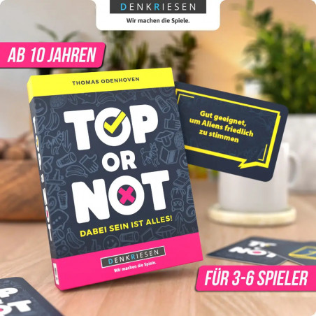 Top or Not! - Dabei sein ist alles.