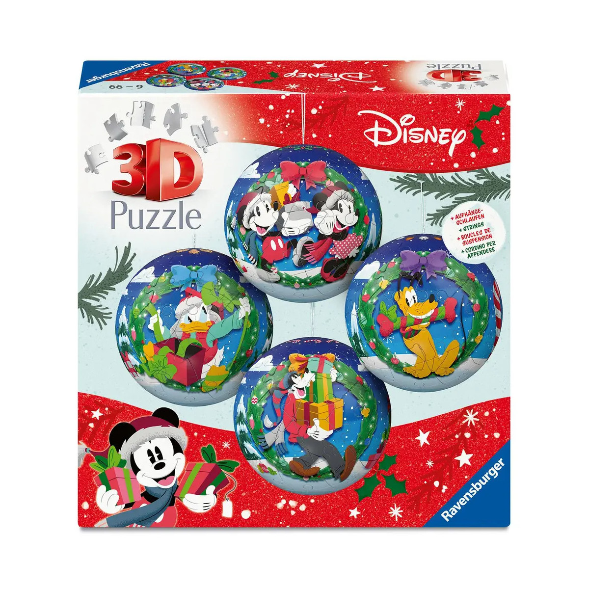 Pzb Set Holiday Baubles Disne