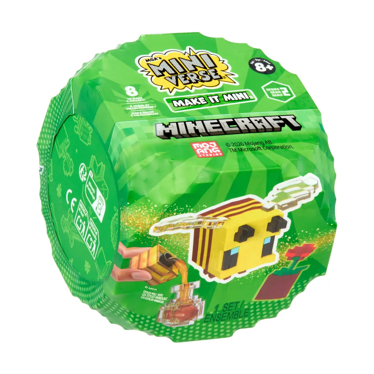 MGA's Miniverse - Make It Mini Minecraft Series 2 in PDQ