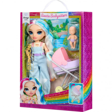 Rainbow High Jr High Bestie Babysitters Fashion Doll- Amaya