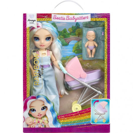 Rainbow High Jr High Bestie Babysitters Fashion Doll- Amaya