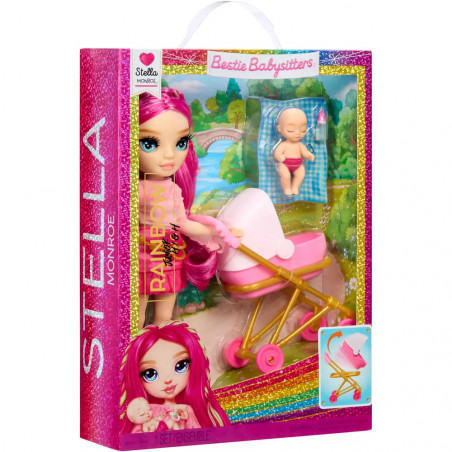 Rainbow High Jr High Bestie Babysitters Fashion Doll- Stella