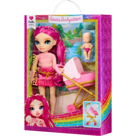 Rainbow High Jr High Bestie Babysitters Fashion Doll- Stella