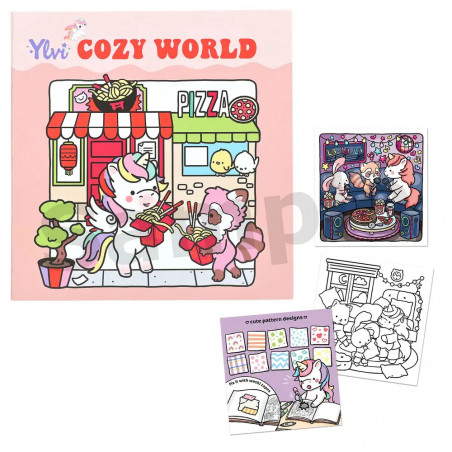 Ylvi COZY World Malbuch