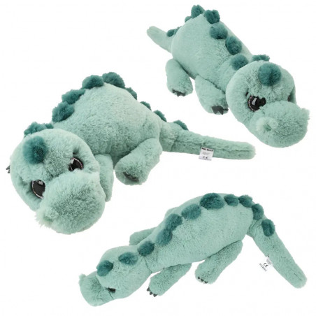 Dino World Plschdino liegend