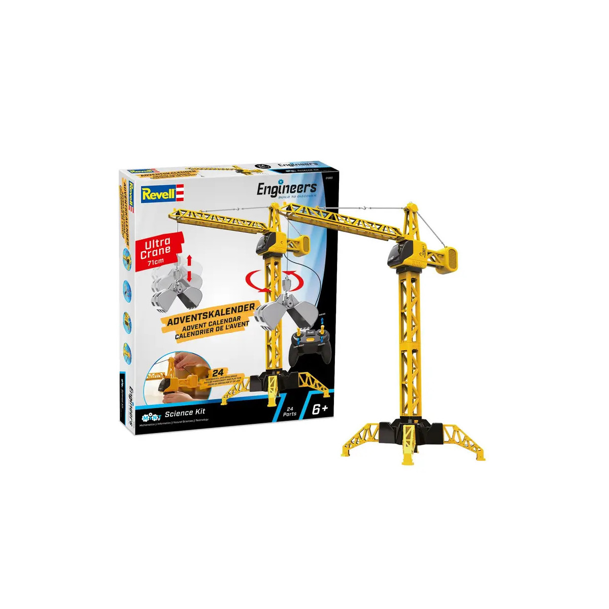 Adventskalender Revell Engineers Mega Crane