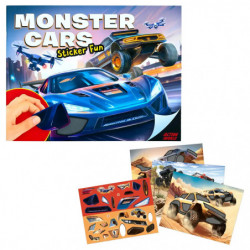 Action World Monster Cars Stic