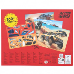 Action World Monster Cars Stic