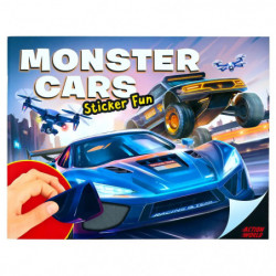 Action World Monster Cars Stic