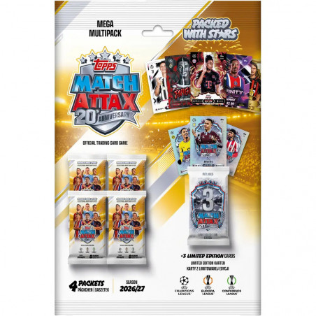 UEFA Club Competition Match Attax MEGA MULTIPACK TC