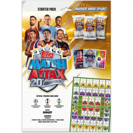 UEFA Club Competition Match Attax STARTERPACK TC