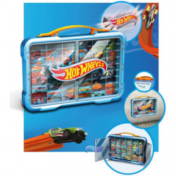 Hot Wheels Sammelkoffer für 54 Autos leuchtendes Logo