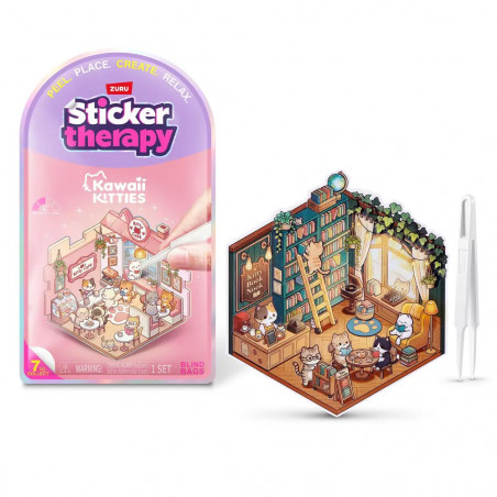Sticker Therapie Kawaii Kätzchen Serie 1 80 Stück