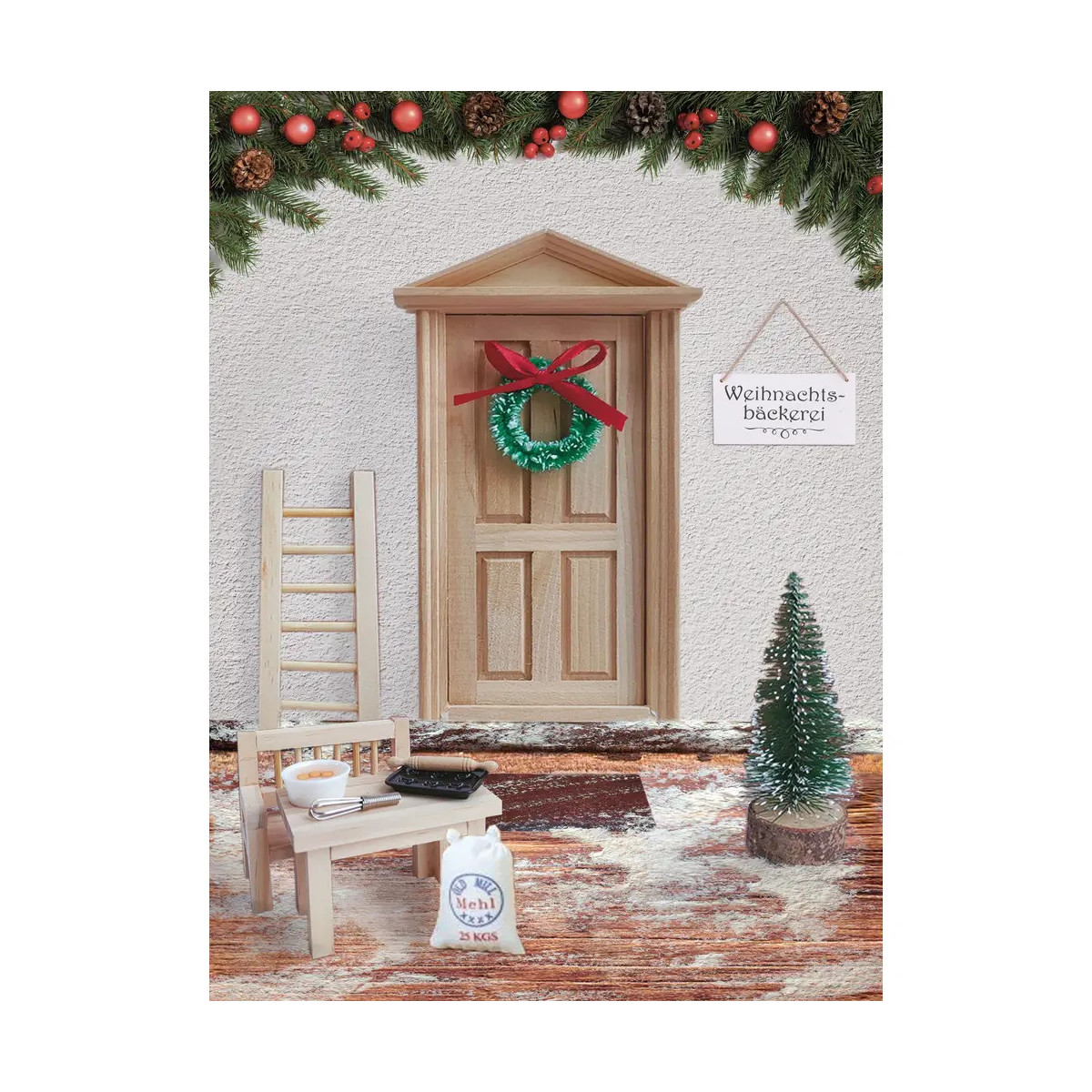 Wichteltüre Weihnachtsbäckerei