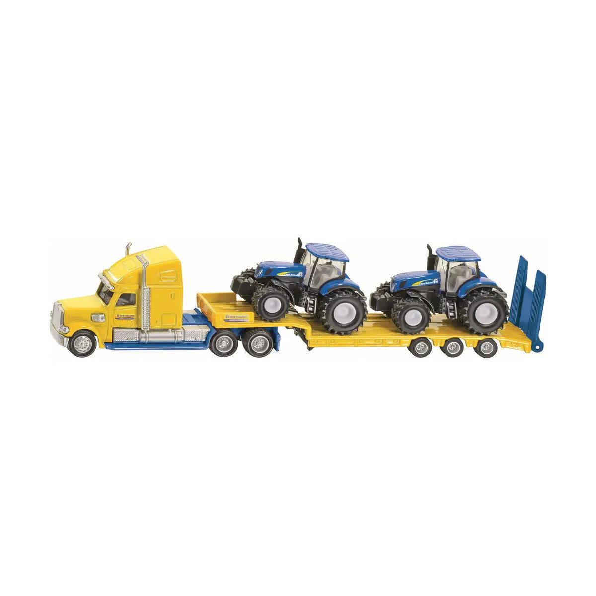 SIKU Farmer - LKW mit New Holland Traktoren