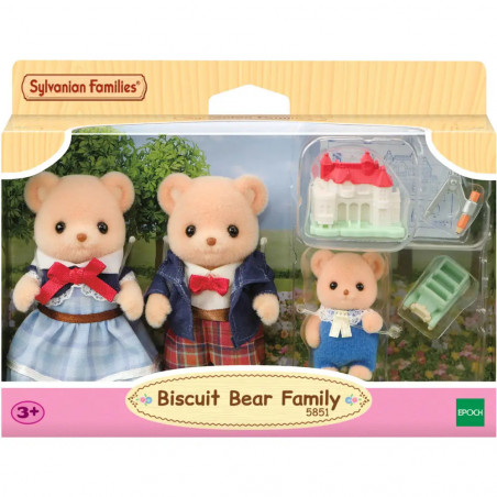 Sylvanian Biscuit Bären Familie