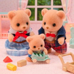 Sylvanian Biscuit Bären Familie
