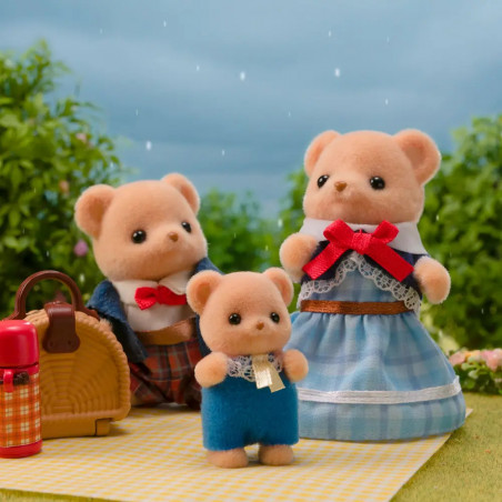 Sylvanian Biscuit Bären Familie