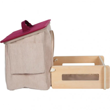 Spielset Pferd mit Stall und Zubehör in der Tasche