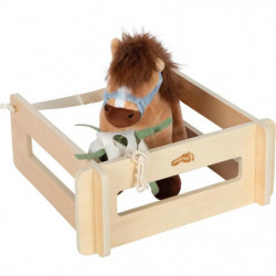 Spielset Pferd mit Stall und Zubehör in der Tasche