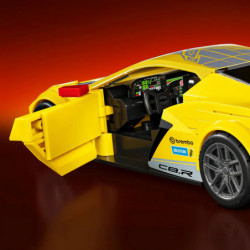 Mattel Brick Shop Hot Wheels Speed Corvette